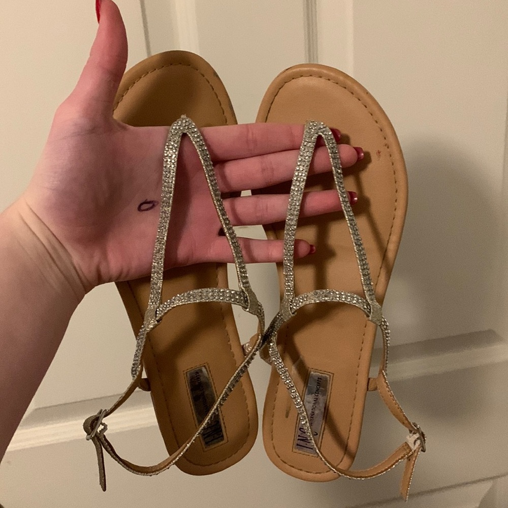 ⭐️INC Sandals, worn a few times.